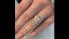 Gia 3.45ct Estate Vintage Oval Diamond Engagement Wedding Ring Platinum 3 Stone